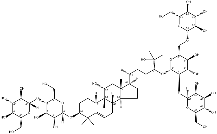 异罗汉果皂苷 V, 1126032-65-2, 结构式