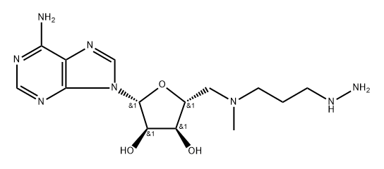 5'-deoxy-5'-(N-methyl-N-(3-hydrazinopropyl)amino)adenosine|