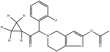 普拉格雷杂质5,1127252-92-9,结构式