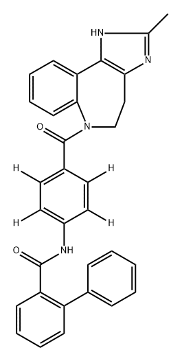 考尼伐坦杂质, 1129433-63-1, 结构式