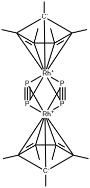 Rhodium, bis[μ-(diphosphorus-P,P':P,P')]bis[(1,2,3,4,5-η)-1,2,3,4,5-pentamethyl-2,4-cyclopentadien-1-yl]di- (9CI)