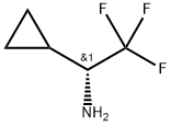 CyclopropaneMethanaMine, α-(trifluoroMethyl)-, (αR)- Structure