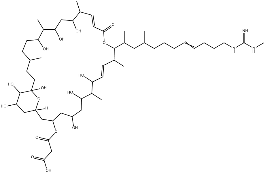 新丰富霉素 B, 113189-06-3, 结构式
