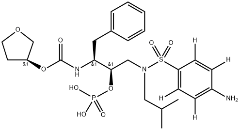 Fosamprenavir-d4 Struktur