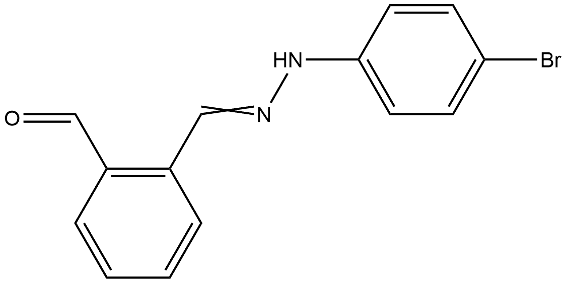 1,2-Benzenedicarboxaldehyde, 1-[2-(4-bromophenyl)hydrazone]