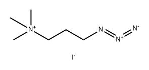 1-Propanaminium, 3-azido-N,N,N-trimethyl-, iodide (1:1) Structure