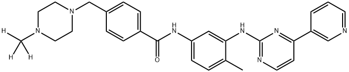 Genfatinib-d3 (IMatinib-d3) Structure
