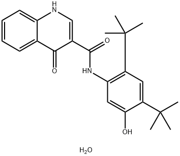 1134822-07-3 (Z)-N-(2,4-DI-TERT-BUTYL-5-HYDROXYPHENYL)-4-OXO-1,4-DIHYDROQUINOLINE-3-CARBIMIDIC ACID HYDRATE