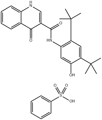 Kalydeco benzenesulfonate, 1134822-09-5, 结构式