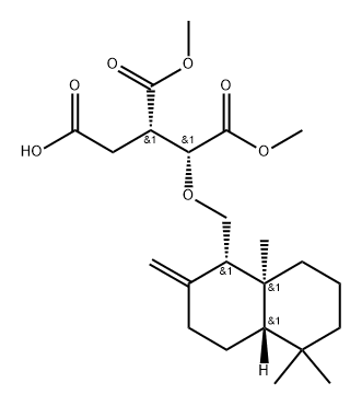 クリプトポル酸A 化学構造式