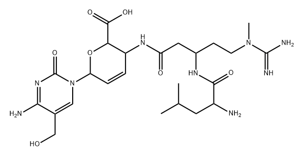 抗生素 SCH 36605 结构式