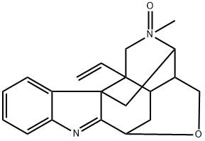 钩吻碱子 N-氧化物, 113900-75-7, 结构式