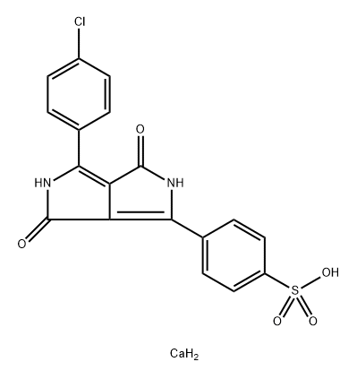114054-68-1 Benzenesulfonic acid, 4-4-(4-chlorophenyl)-2,3,5,6-tetrahydro-3,6-dioxopyrrolo3,4-cpyrrol-1-yl-, calcium salt (2:1)