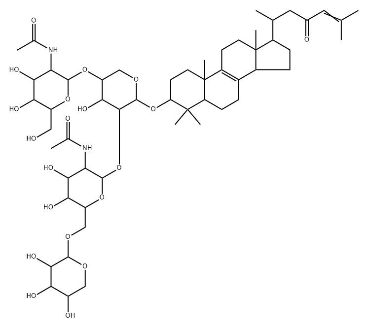 sarasinoside C1 Struktur
