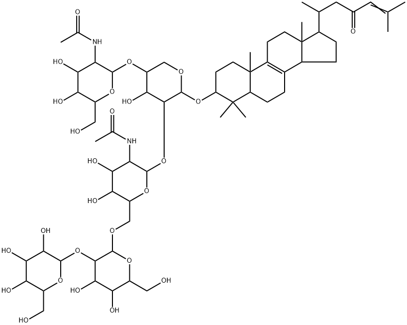 サラシノシドA1 化学構造式