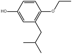 4-Ethoxy-3-(2-methylpropyl)phenol Structure