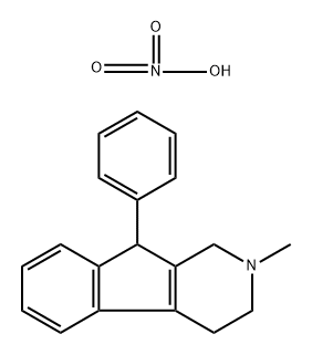 Phenindamine Nitrate Struktur