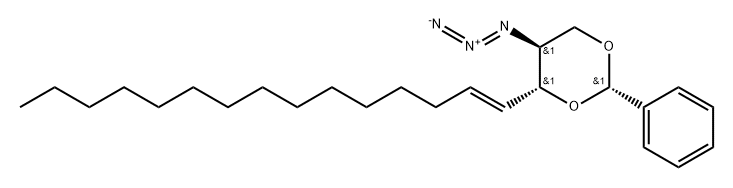 1,3-Dioxane, 5-azido-4-(1E)-1-pentadecen-1-yl-2-phenyl-, (2S,4R,5S)-