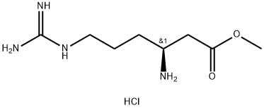 Sbeta-homoarginine methyl ester dihydrochloride Structure