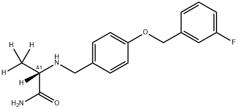 Safinamide-d4 Struktur