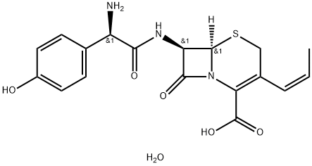 CEFPROZIL, 114876-72-1, 结构式