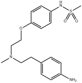多非利特杂质, 115256-12-7, 结构式