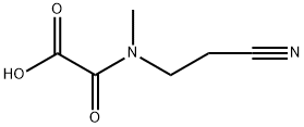 (2-氰乙基)(甲基)氨基甲酰基]甲酸,1156077-63-2,结构式