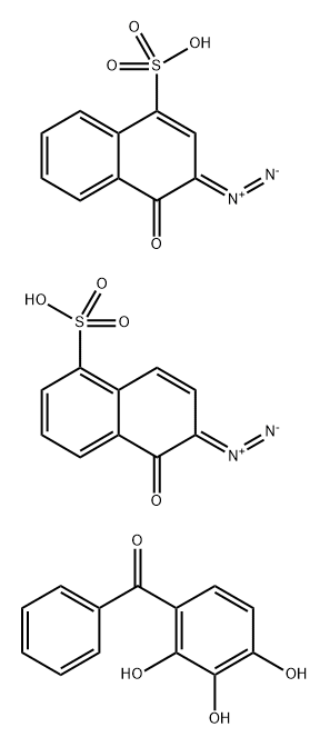 페닐(2,3,4-트라이하이드록시페닐)메테인온  6-다이아조-5,6-다이하이드로-5-옥소-1-나프탈렌설포네이트  를 포함한  3-다이아조-3,4-다이하이드로-4-옥소-1-나프탈렌설포닉산  에스터