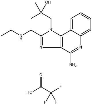 Gardiquimod trifluoroacetate Structure