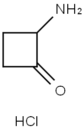 2-aminocyclobutan-1-one hydrochloride Struktur