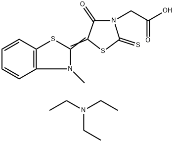 2-THIOXO-,COMPD.WITHN,N-DIETHYLETHANAMINE Struktur