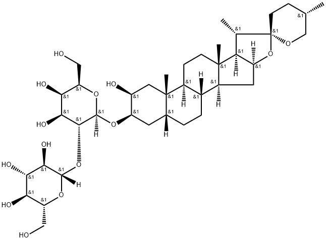 Anemarrhenasaponin A2 Struktur