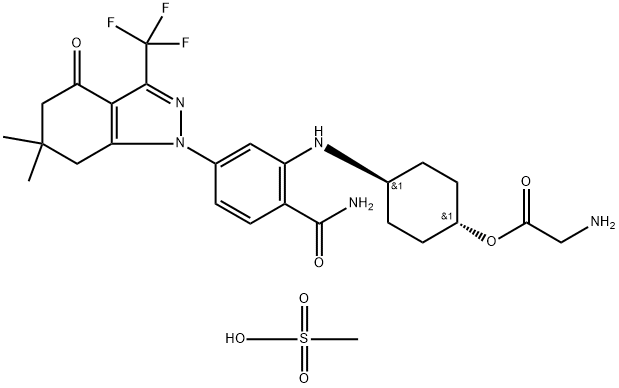 PF-04929113 (Mesylate) Structure
