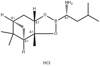 (S)-BoroVal-(-)-Pinanediol-hydrochloride, 1173167-11-7, 结构式