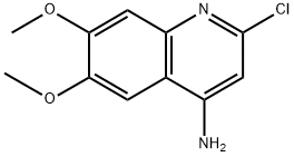 2-Chloro-6,7-dimethoxyquinolin-4-amine Struktur