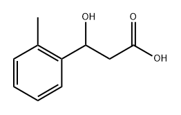 3-羟基-3-(邻甲苯基)丙酸, 1174926-67-0, 结构式