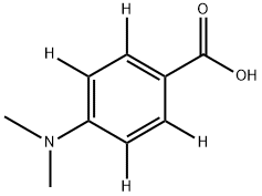 4-(Dimethylamino)benzoic-2,3,5,6-d4 Acid Structure