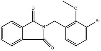 2-[[3-Bromo-2-(methyloxy)phenyl]methyl]-1H-isoindole-1,3(2H)-dione