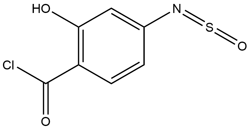 Benzoyl chloride, 2-hydroxy-4-(sulfinylamino)-