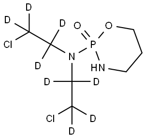 Cyclophosphamide-d8 Struktur