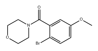1179303-85-5 (2-bromo-5-methoxyphenyl)(morpholino)methanone