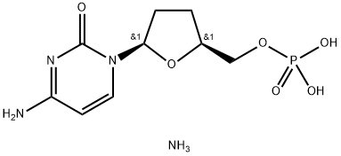 Zalcitabine Monophosphate Ammonium Salt, 1179343-05-5, 结构式