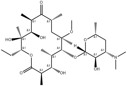 デクラジノシルクラリスロマイシン 化学構造式