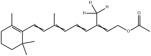 Retin-20,20,20-d3-ol, 15-acetate, 118139-36-9, 结构式