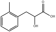2-羟基-3-(邻甲苯基)丙酸 结构式