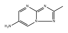 2-methyl-[1,2,4]triazolo[1,5-a]pyrimidin-6-amine 结构式