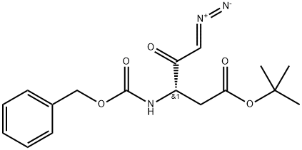 Pentanoic acid, 5-diazo-4-oxo-3-[[(phenylmethoxy)carbonyl]amino]-, 1,1-dimethylethyl ester, (3S)-