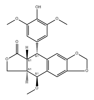 Etoposide EP Impurity J,118356-05-1,结构式