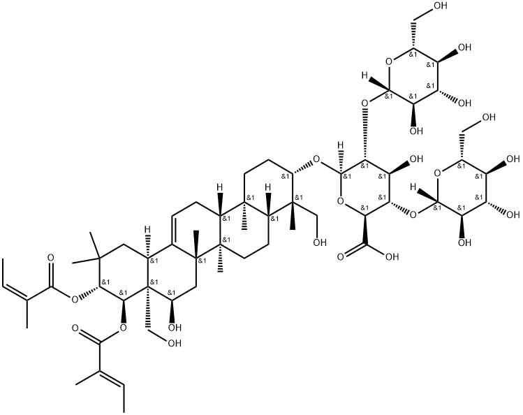Isoaesculioside D Structure