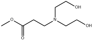β-Alanine, N,N-bis(2-hydroxyethyl)-, methyl ester Structure